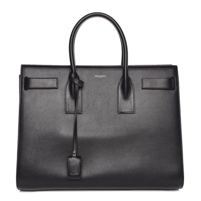 Saint Laurent Calfskin Large Sac De Jour Carryall Black 1 of 13