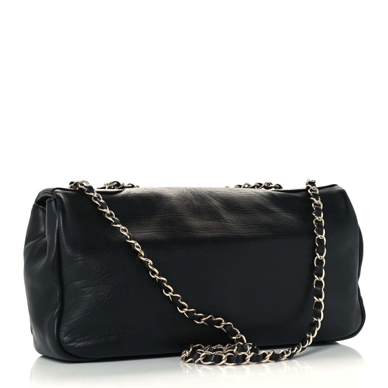 Chanel Grained Calfskin Metal Mosaic Flap Black 2 of 10