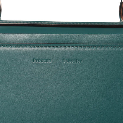 Proenza Schouler Calfskin Medium Hava Top Handle Bag Malachite 5 of 7