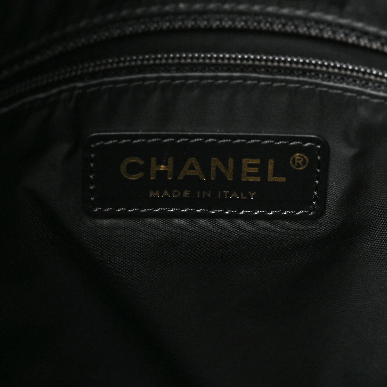 Chanel Braided Velvet Metallic Lambskin Precious Net Tote Black 6 of 11