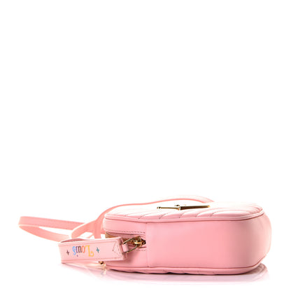Louis Vuitton Calfskin New Wave Heart Bag Rose Pomettes 3 of 6