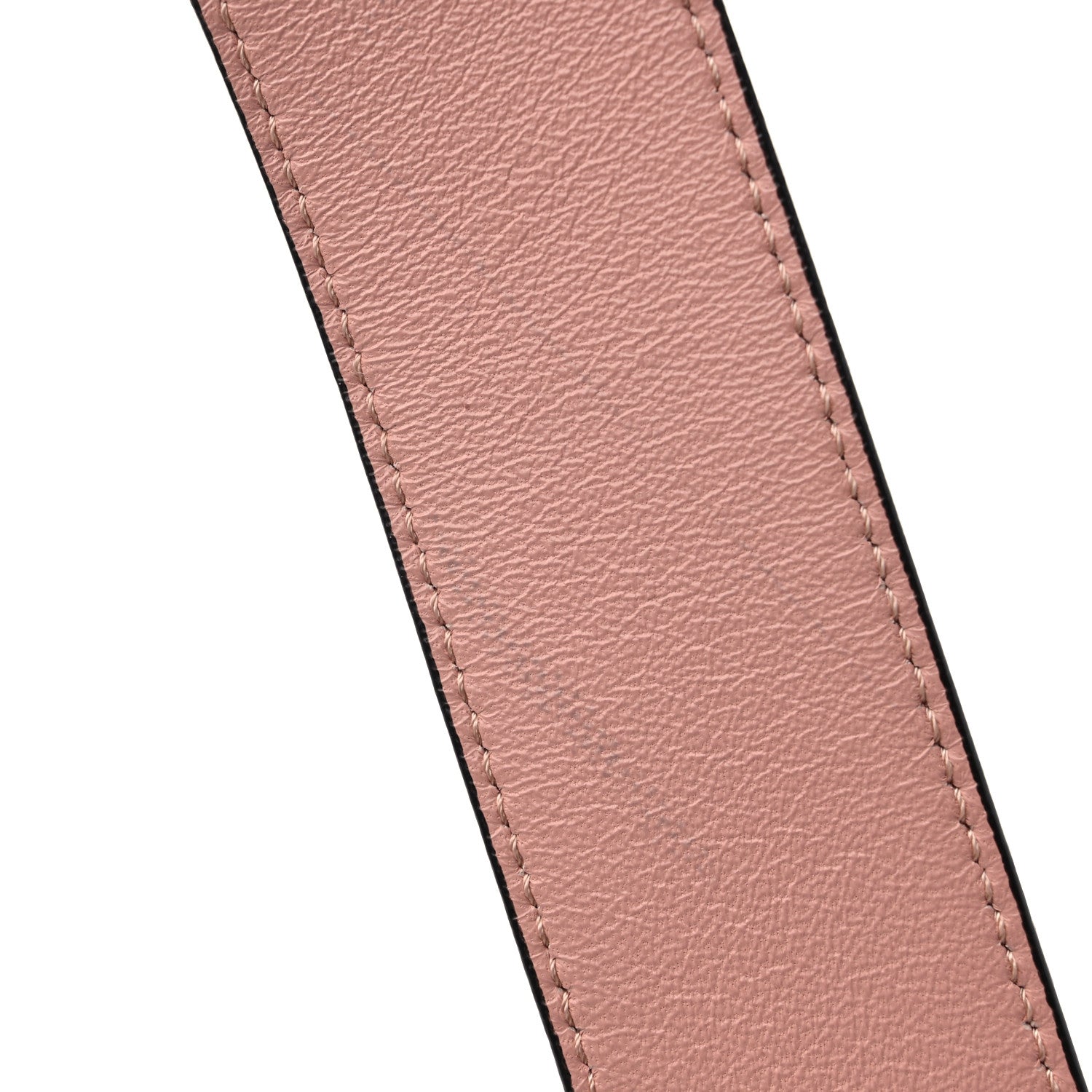 Fendi Nappa FF 1974 Embossed Baguette Rosa Bourbon 13 of 13