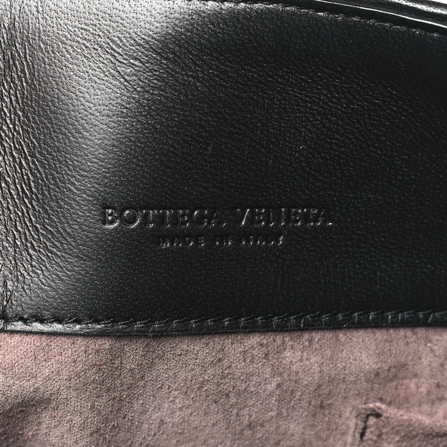 Nappa Intrecciato Olimpia Shoulder Bag Nero Black