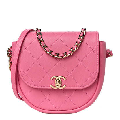 Chanel Goatskin Stitched Casual Trip Messenger Flap 1 of 12