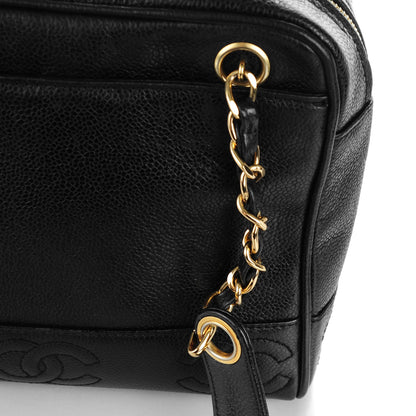 Chanel Caviar CC Shoulder Bag Black 9 of 11