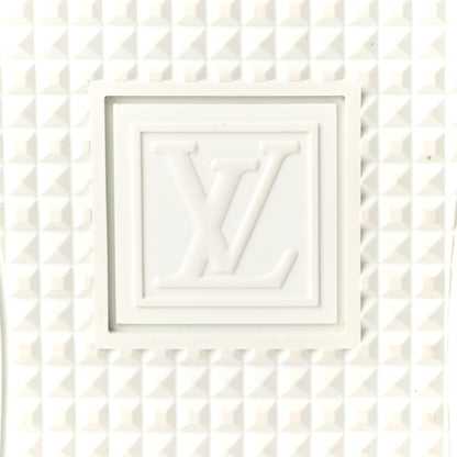 Louis Vuitton Calfskin Monogram Embossed Front Row Sneakers 41 White 7 of 11