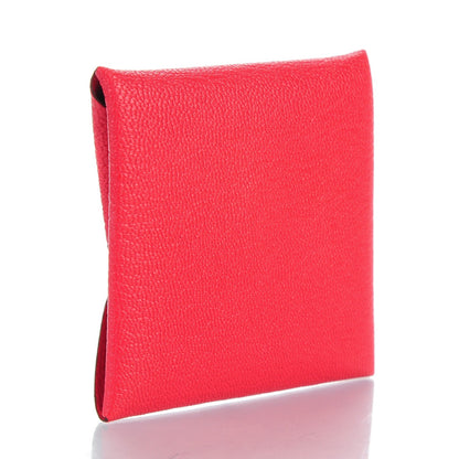 Hermes Chevre Mysore Bastia Coin Purse Bougainvillea 3 of 7
