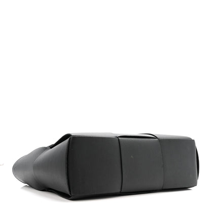 Bottega Veneta Grained Calfskin Maxi Intrecciato Medium Arco Tote Black 5 of 13