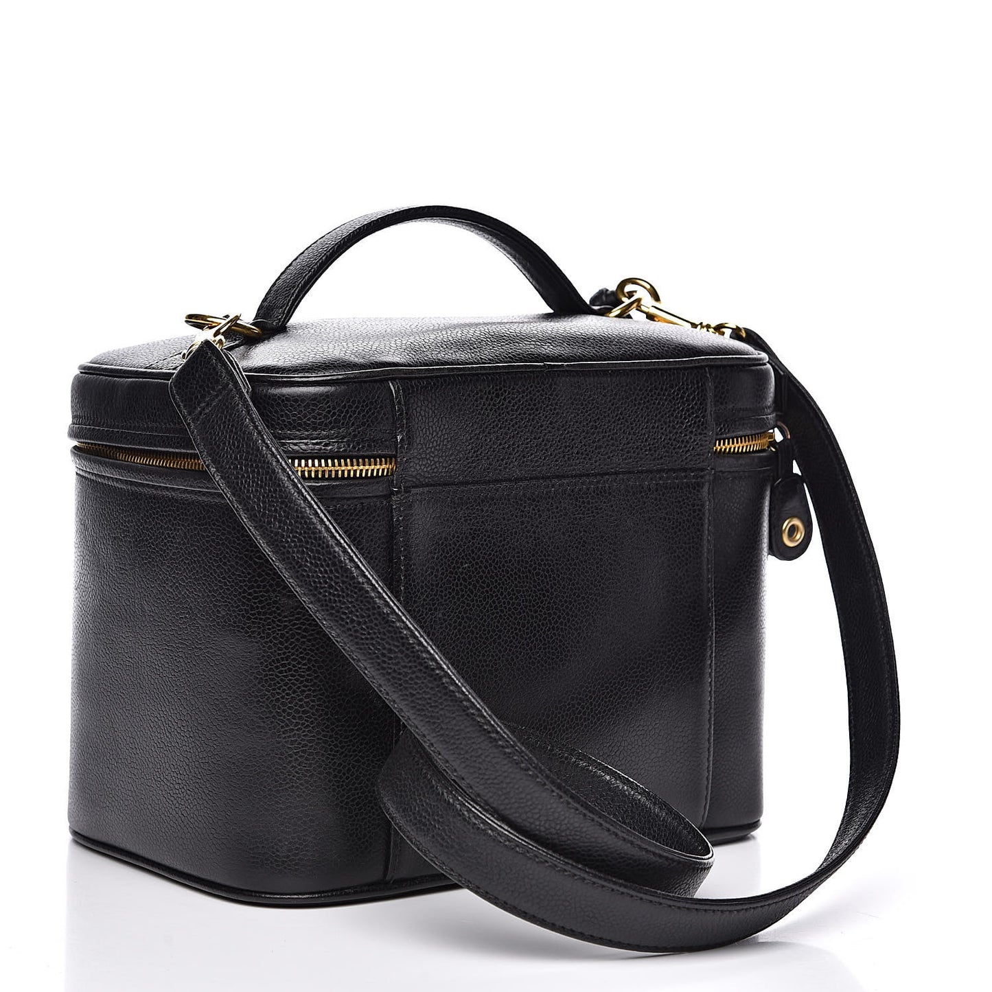 Caviar CC Vanity Train Case Black