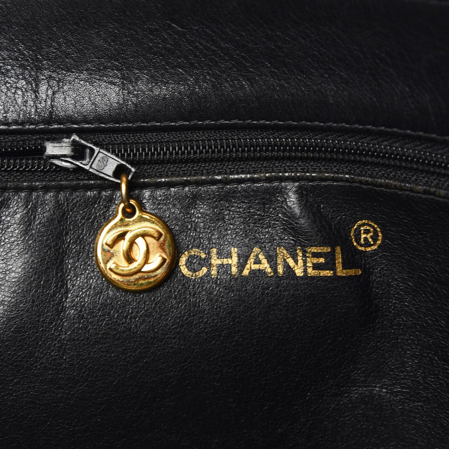 Lambskin CC Tote Black