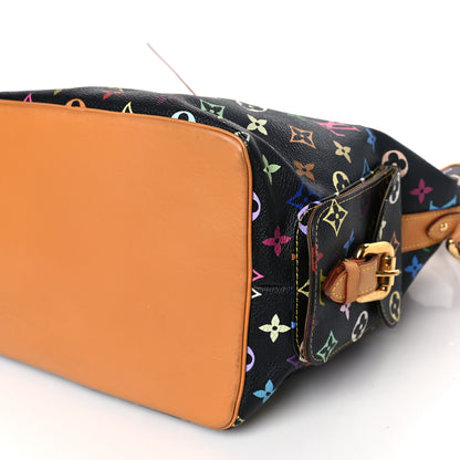 Louis Vuitton Monogram Multicolor Petit Noe Black 8 of 8