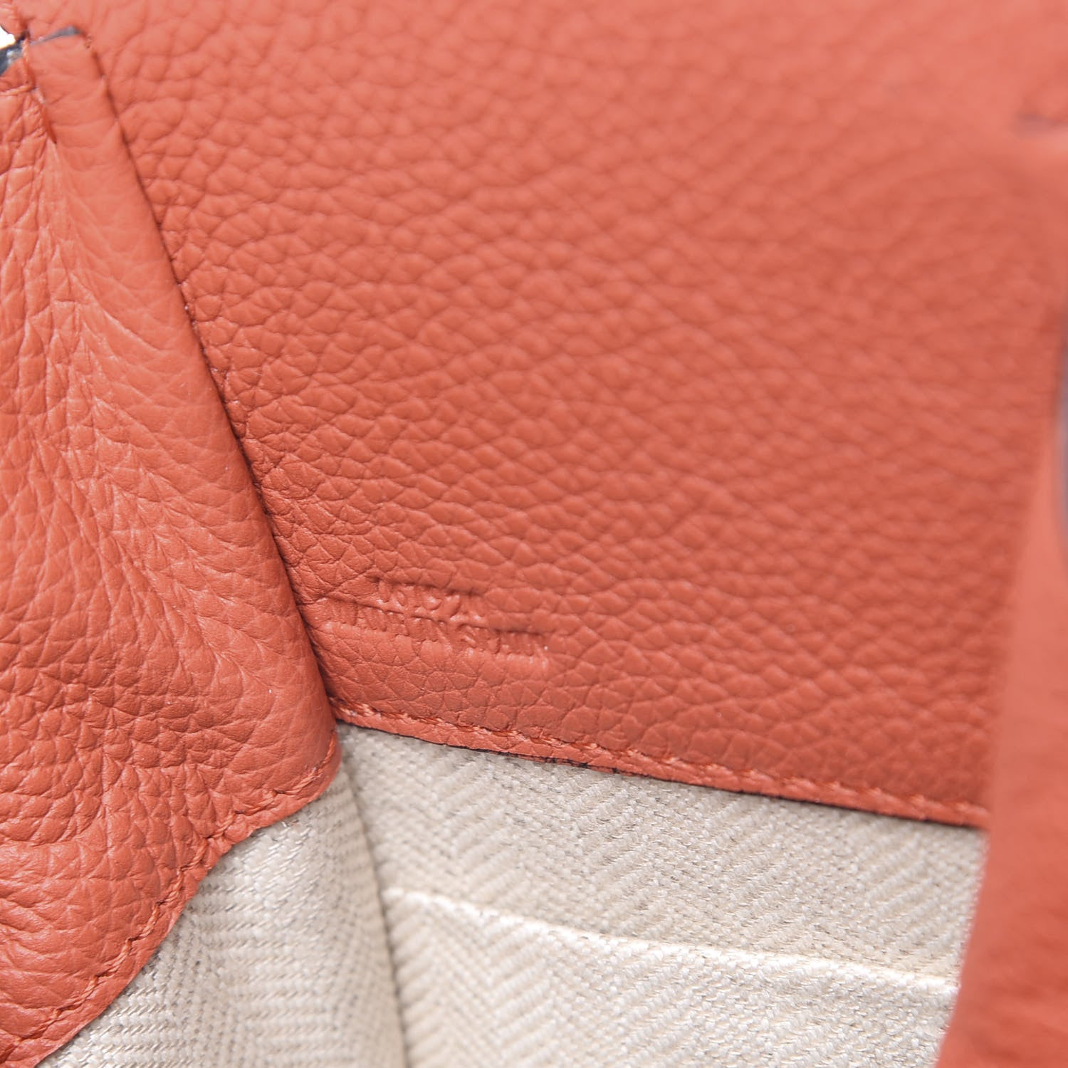 Loewe Calfskin Mini Hammock Shoulder Bag Coral 6 of 9