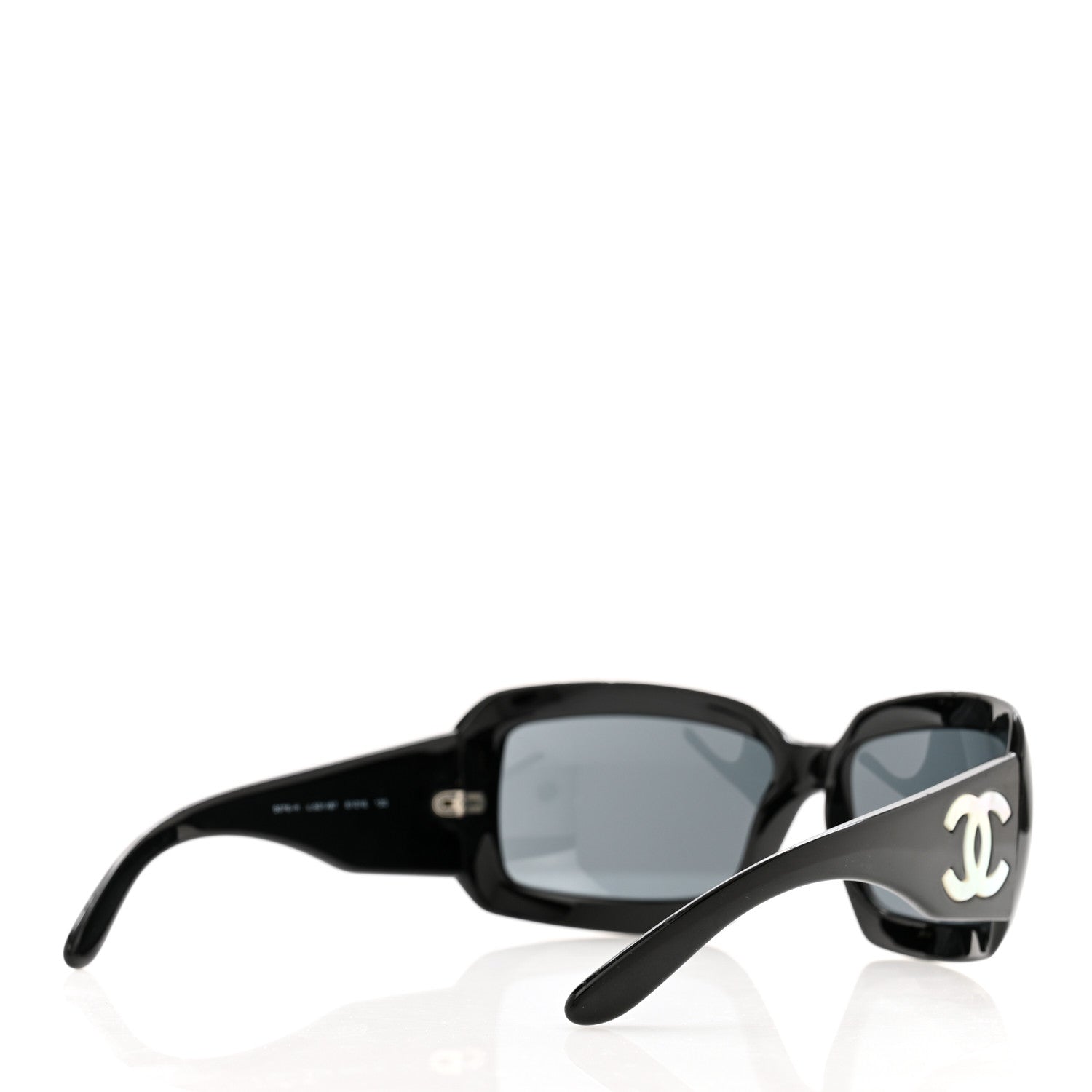Chanel Mother of Pearl CC Sunglasses 5076-H Black 4 of 7