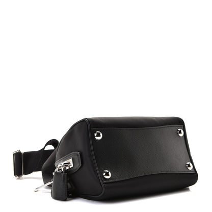 Prada Nylon Saffiano Re-Edition 2005 Top Handle Crossbody Bag Black 4 of 8