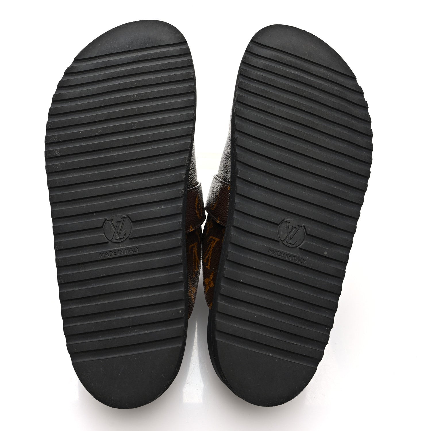 Louis Vuitton Patent Monogram Womens Cosy Flat Comfort Clog Mules 41 Brown 6 of 9