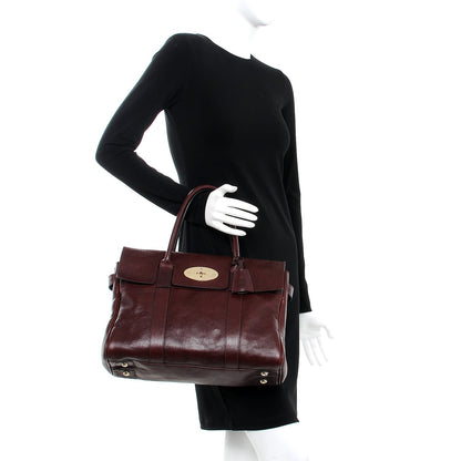Mulberry Natural Leather Bayswater Oxblood 8 of 8