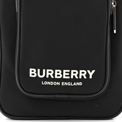 Burberry Nylon Logo Kieran Shoulder Bag Black 8 of 11