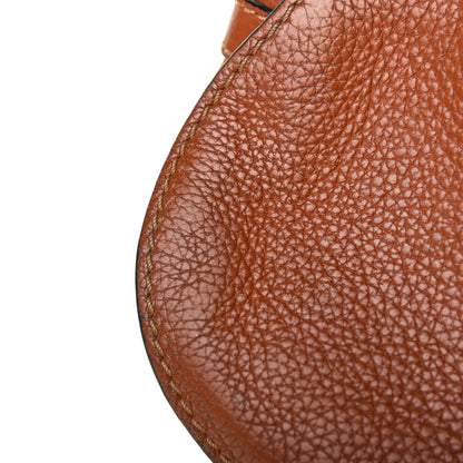 Chloe Calfskin Mini Marcie Round Crossbody Bag Tan 8 of 17