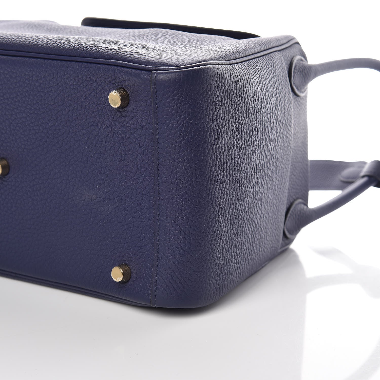 Hermes Taurillon Clemence Lindy 30 Bleu Encre 9 of 14
