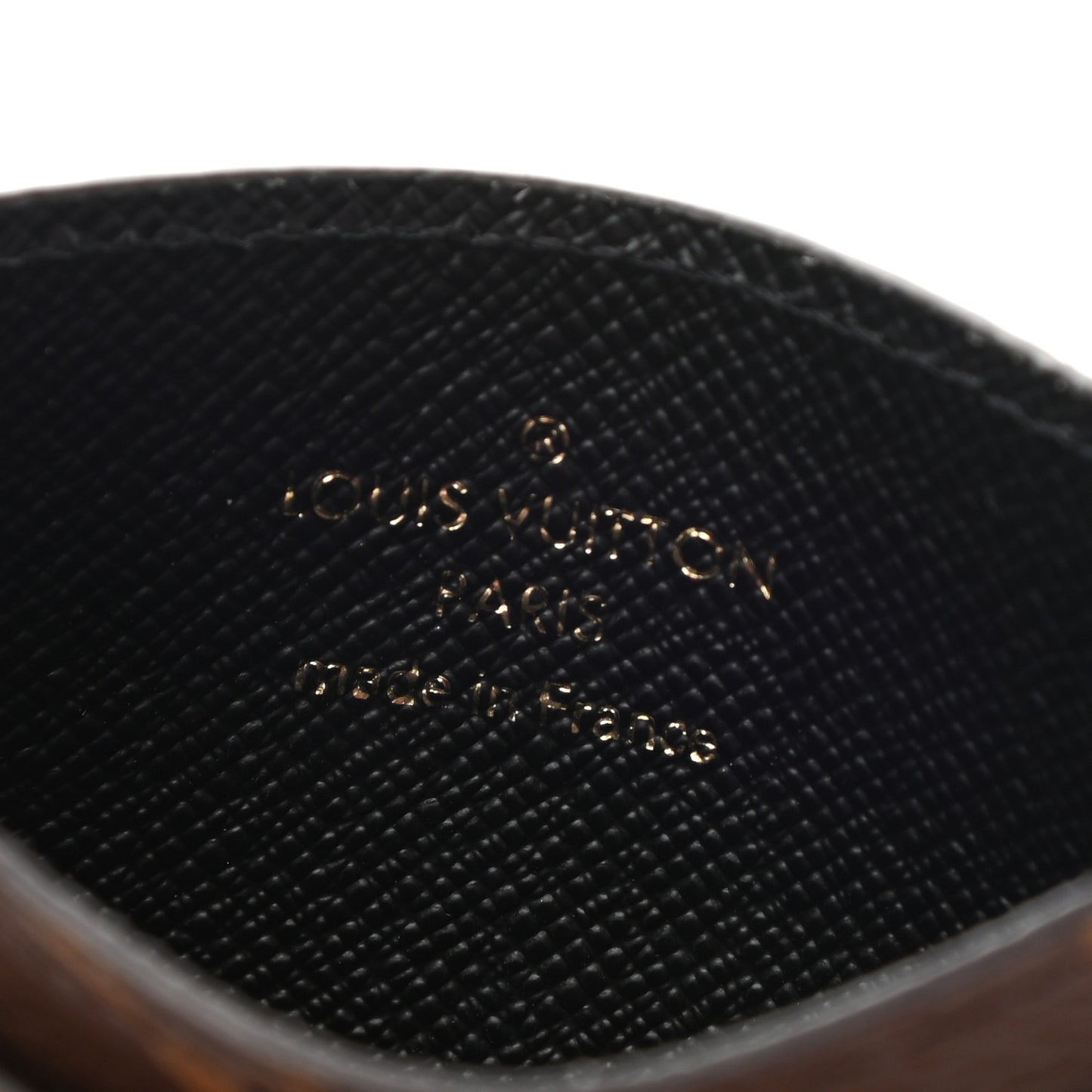 Reverse Monogram Card Holder