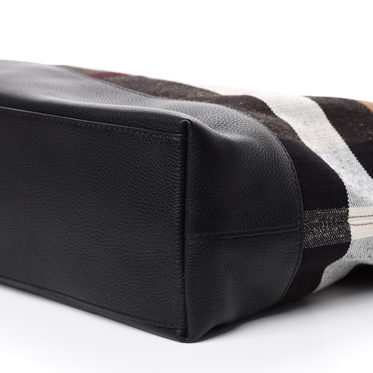 Burberry Canvas Check Armley Folding Messenger Black 8 of 12