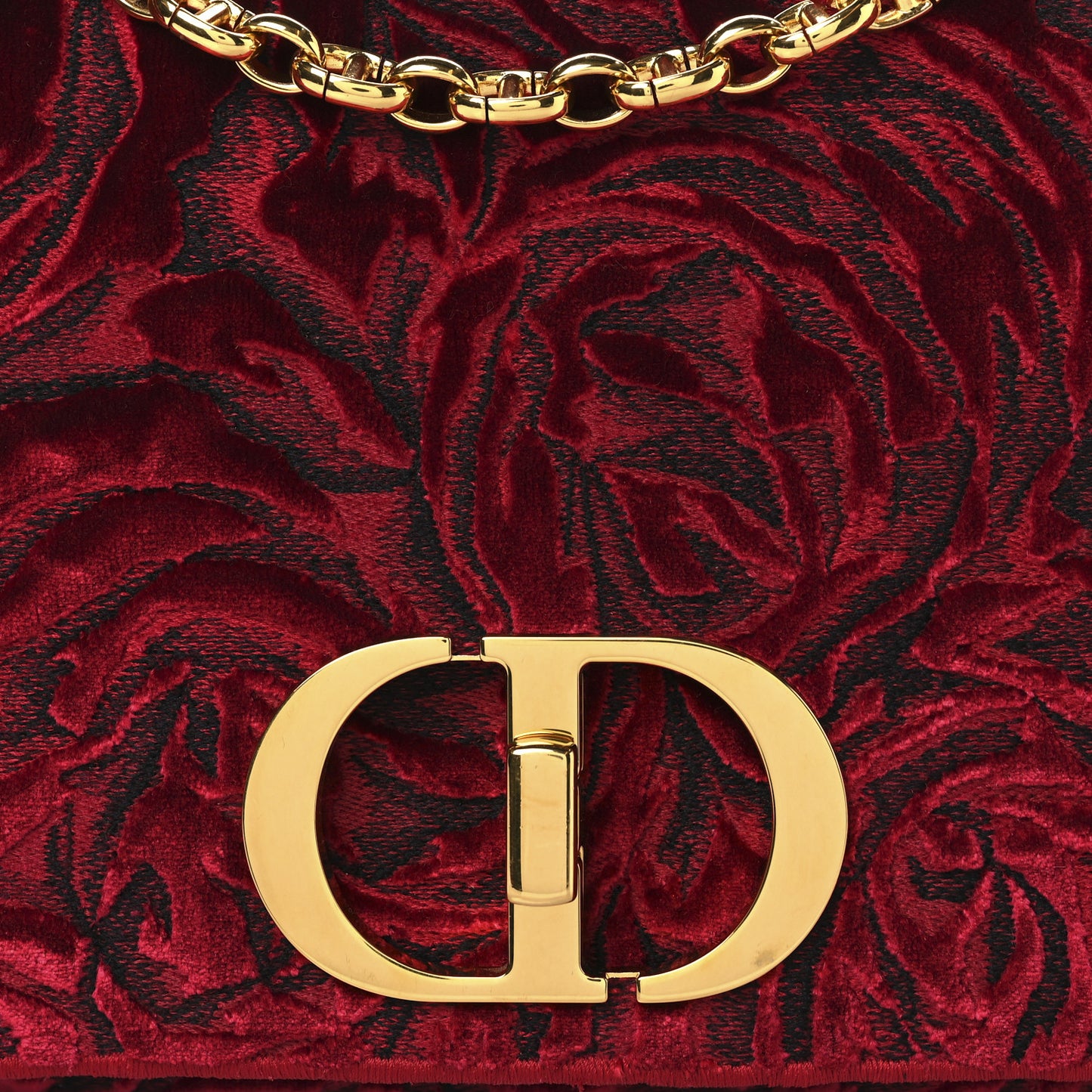 Velvet Rose Medium Caro Bag Rouge