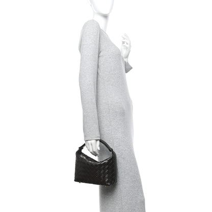 Bottega Veneta Calfskin Nappa Intrecciato Mini Wallace Fondant 2 of 10