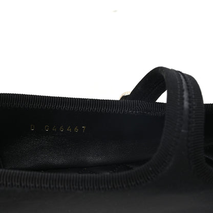 Chanel Lambskin Mary Jane Flats 40.5 Black 9 of 10