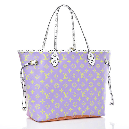 Louis Vuitton Monogram Giant Neverfull MM Pink Lilac 4 of 9