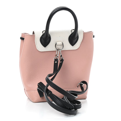 Louis Vuitton Soft Calfskin Lockme Backpack Rose Ballet White Maito Black 2 of 7