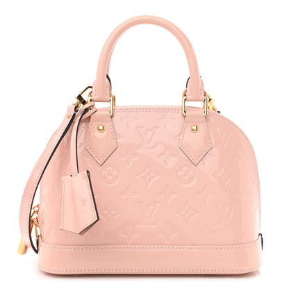 Louis Vuitton Vernis Alma BB Rose Ballerine 1 of 10