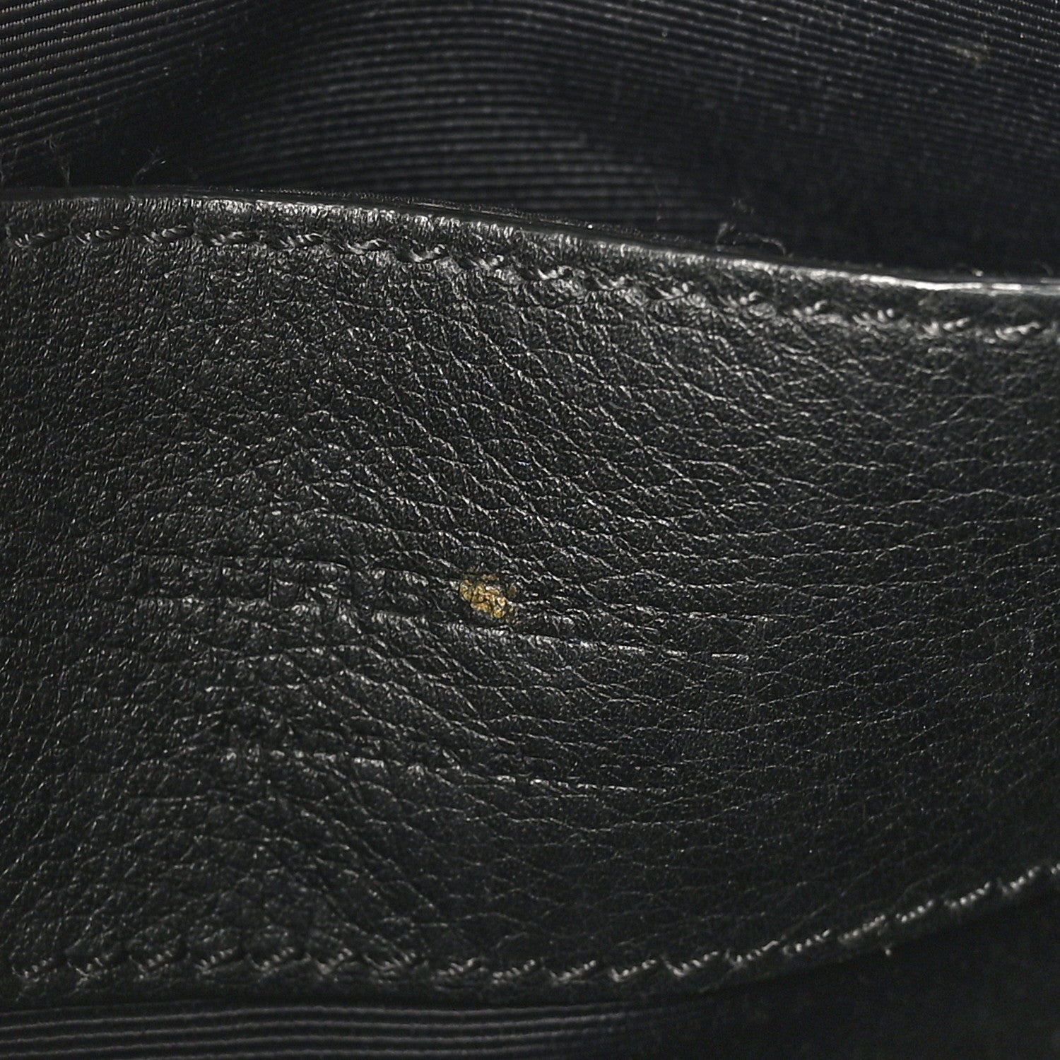 Burberry Pebbled  Calfskin Embossed Thornton Messenger Bag Black 6 of 10
