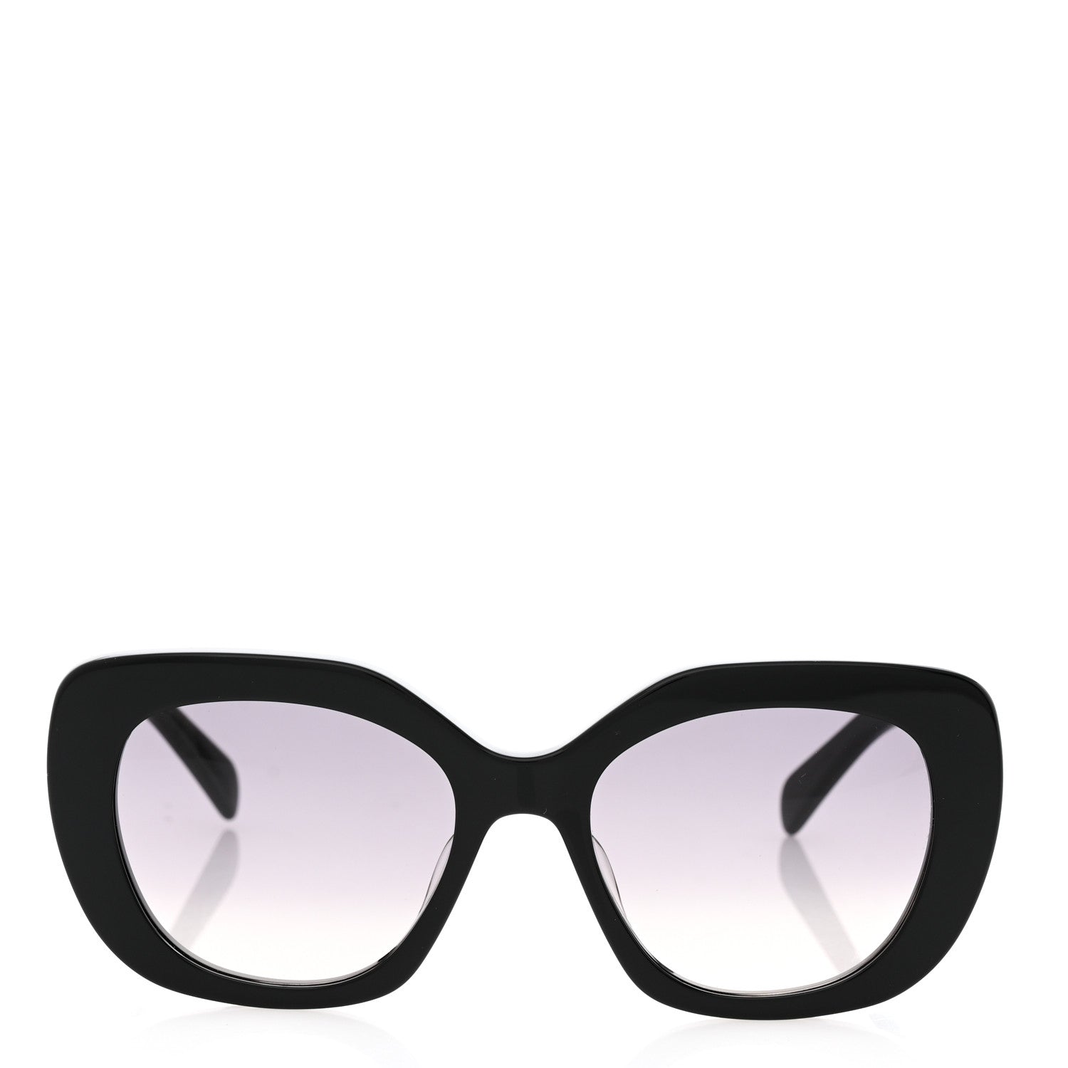Celine Acetate Triomphe 01 Square Sunglasses CL 40226U Black 2 of 7