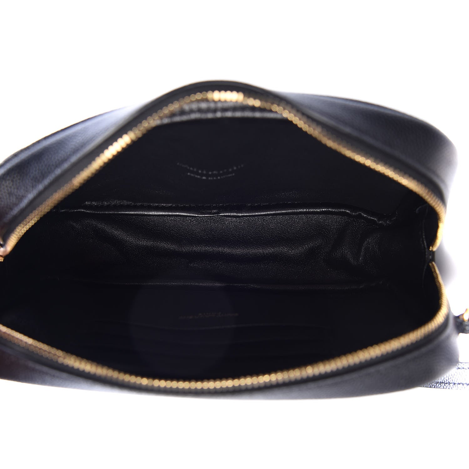 Saint Laurent Grain De Poudre Matelasse Monogram Mini Lou Camera Bag Black 7 of 12