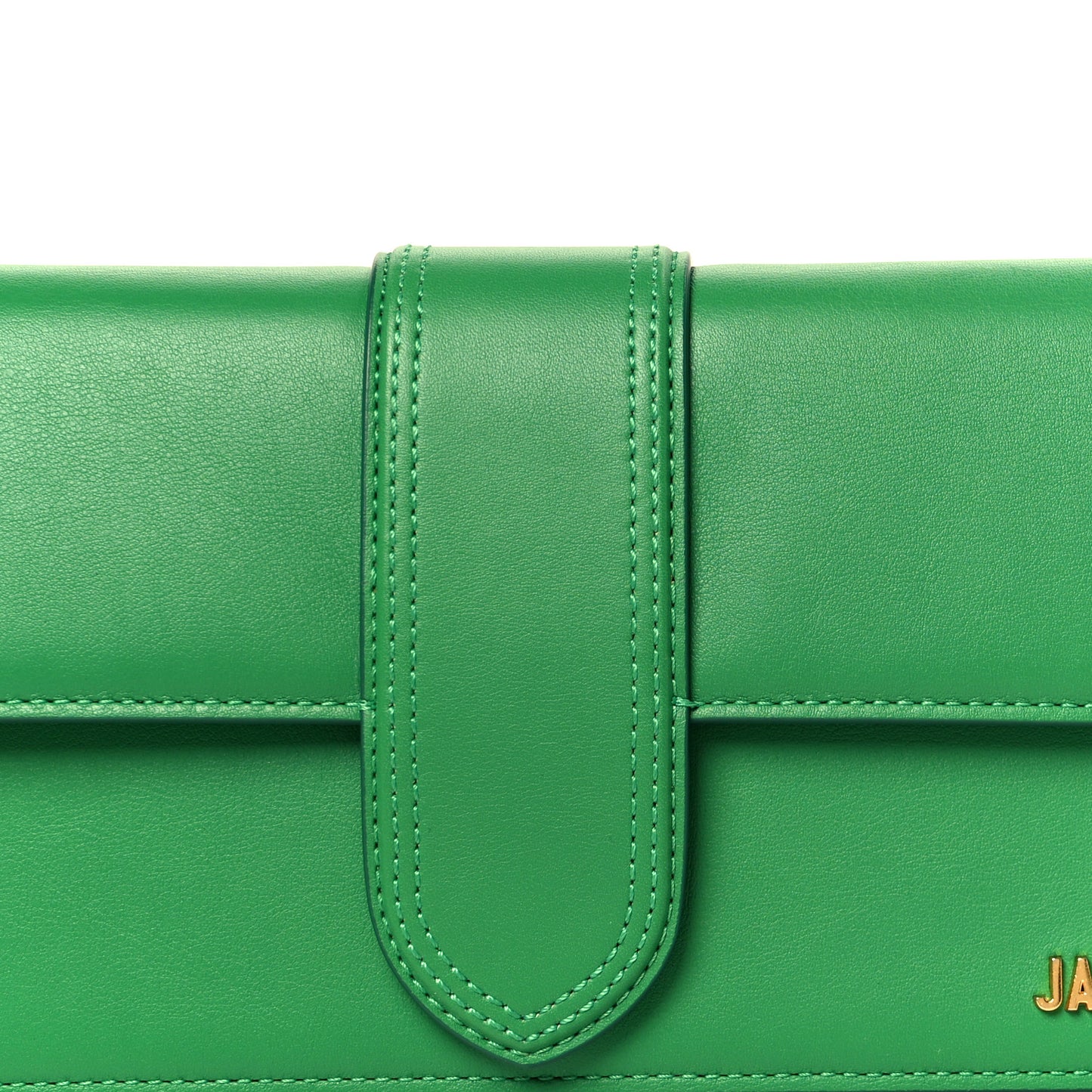 Smooth Calfskin Le Bambino Long Green