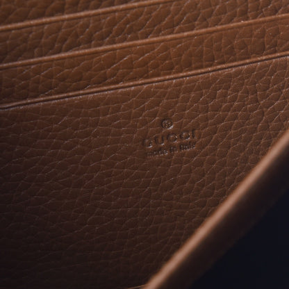 Gucci Cellarius Calfskin GG Marmont Chain Wallet Nut Brown 7 of 8