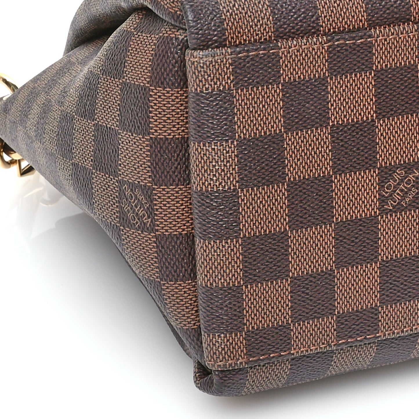 Damier Ebene Odeon Tote MM Black