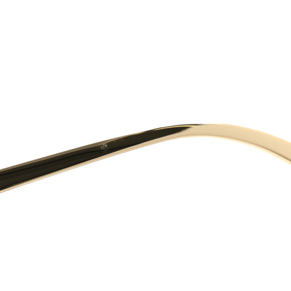 Christian Dior Metal FilDior S1U Square Sunglasses Gold 9 of 10