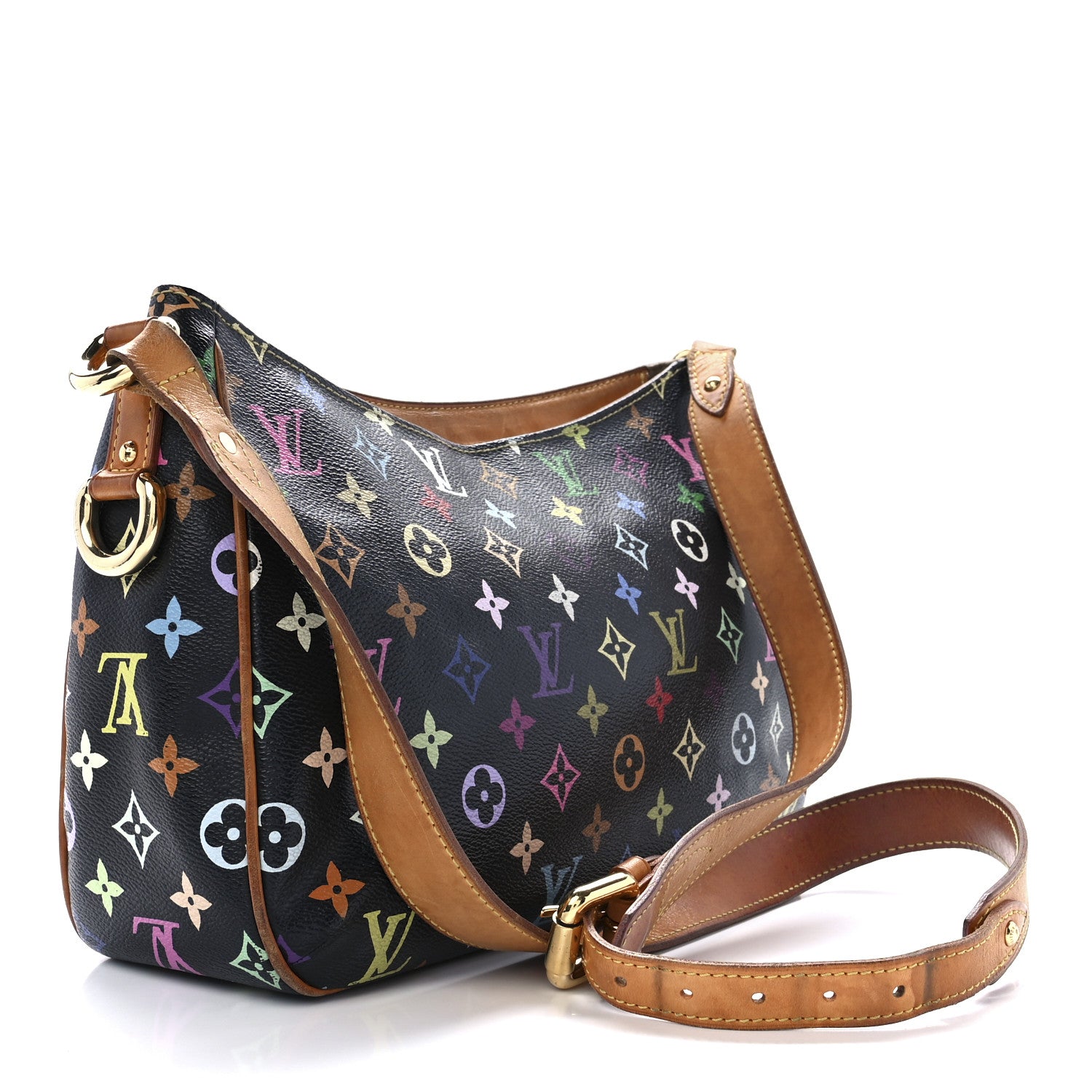 Louis Vuitton Monogram Multicolor Lodge GM Black 3 of 11