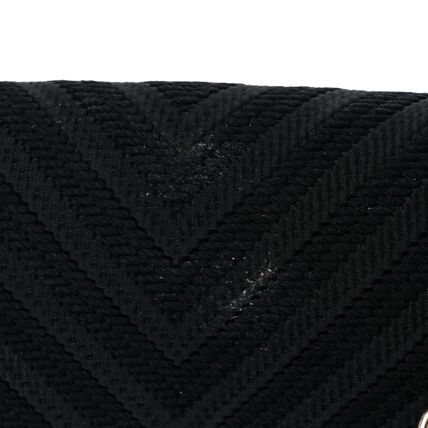 Chanel Fabric Chevron Braided Medium Boy Flap Black 15 of 16