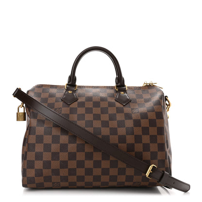 Louis Vuitton Damier Ebene Speedy Bandouliere 30 1 of 10
