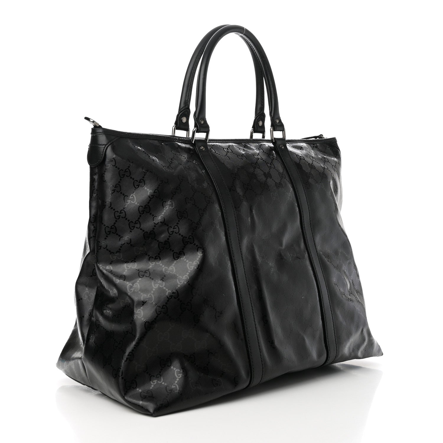 Gucci Imprime Monogram Medium Joy Tote Bag Black 3 of 10
