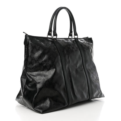 Gucci Imprime Monogram Medium Joy Tote Bag Black 3 of 10