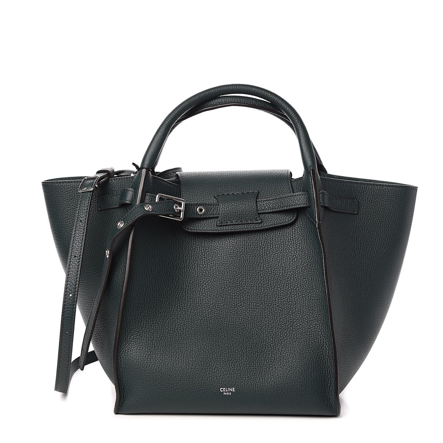 Supple Grained Calfskin Small Big Bag Amazone