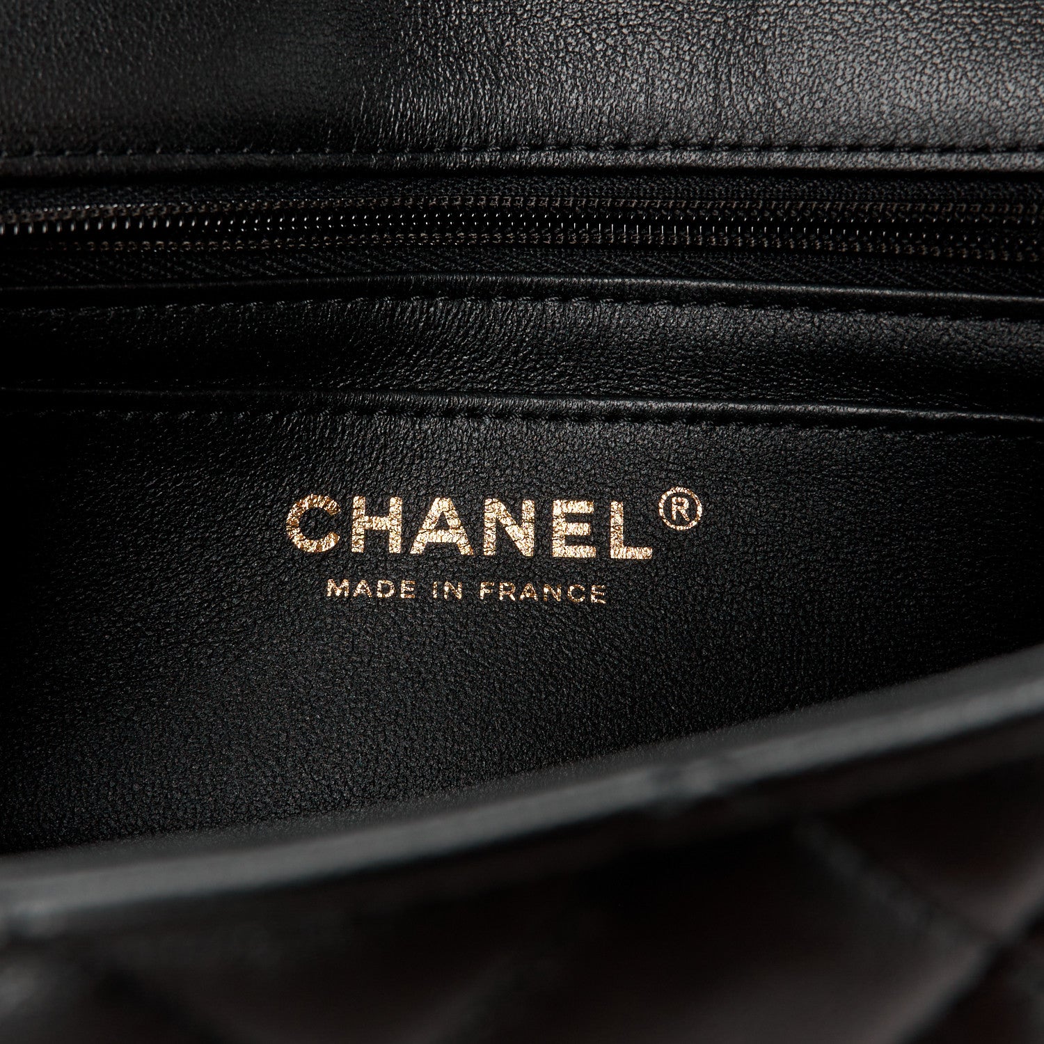 Chanel Lambskin Quilted Mini Rectangular Flap Black 7 of 11