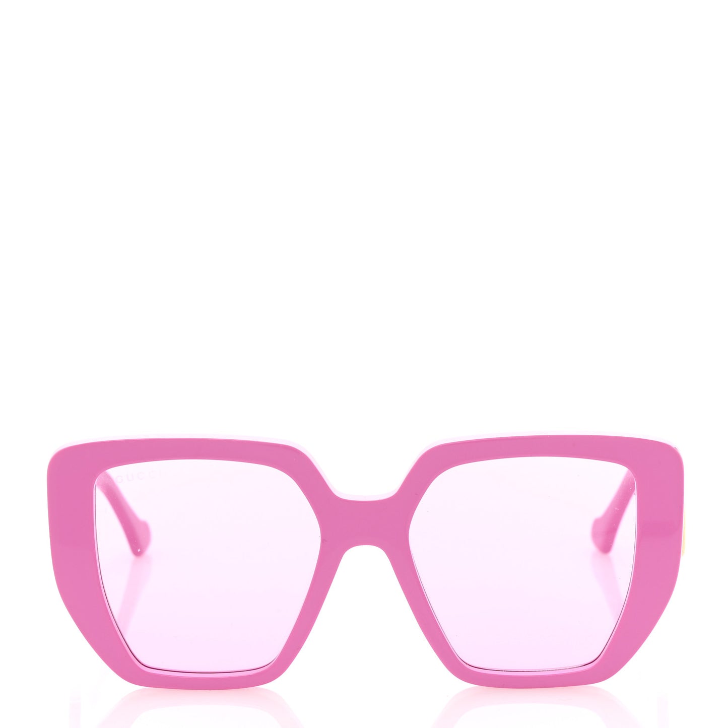 Acetate Square Frame Sunglasses GG0956S Pink