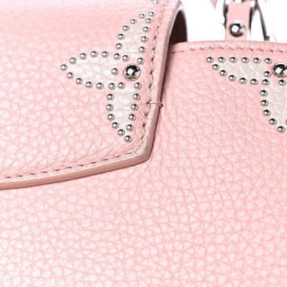 Louis Vuitton Taurillon Flowers Capucines PM Magnolia 18 of 20