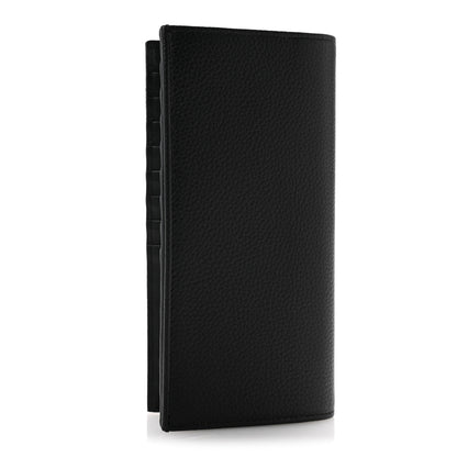 Christian Dior Oblique Saddle Long Vertical Wallet Black 3 of 9