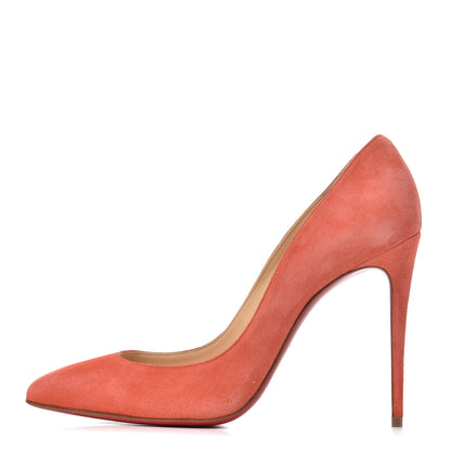 Christian Louboutin Veau Velours Pigalle Follies 100 Pumps 38.5 Charlotte 1 of 13