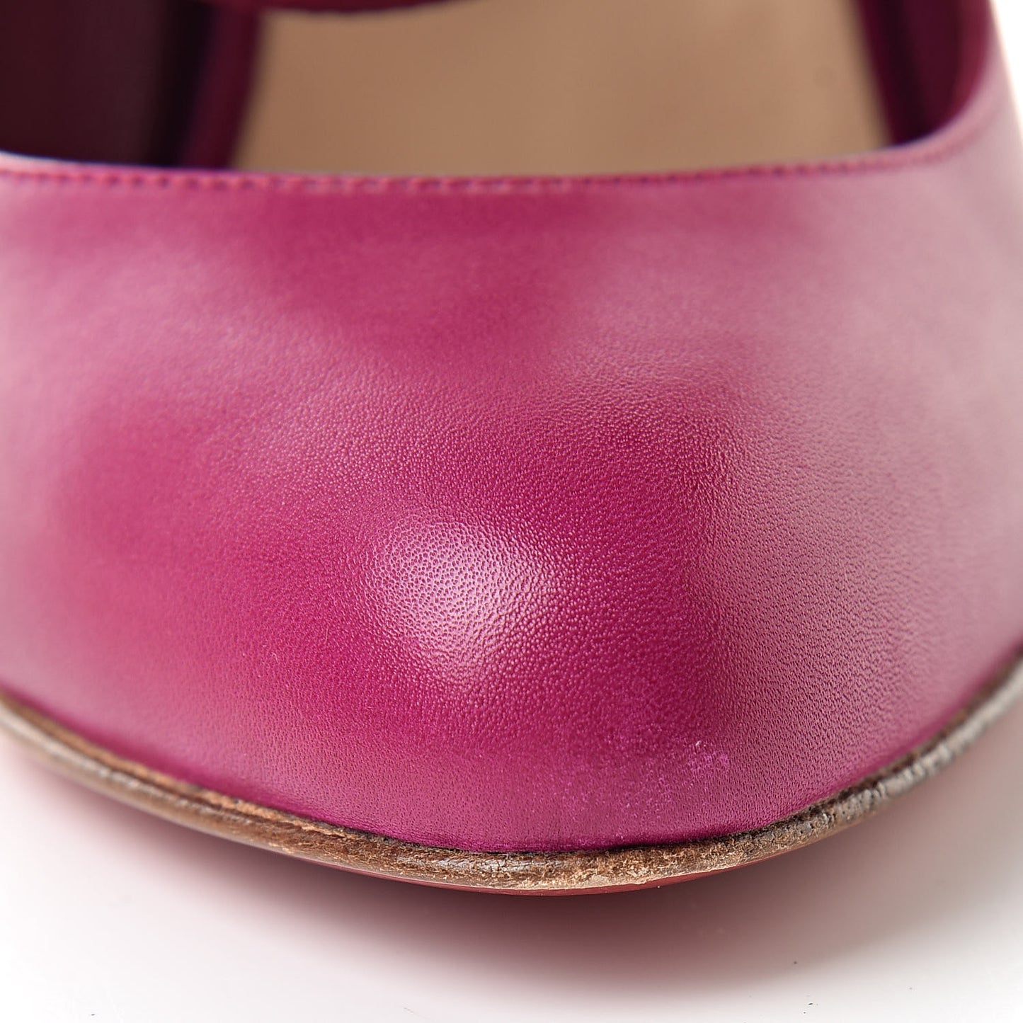 Calf VIP Mille Cordes 100 Pumps 37 Cranberry